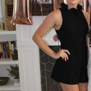 Do + Be high-neck black romper, size M
